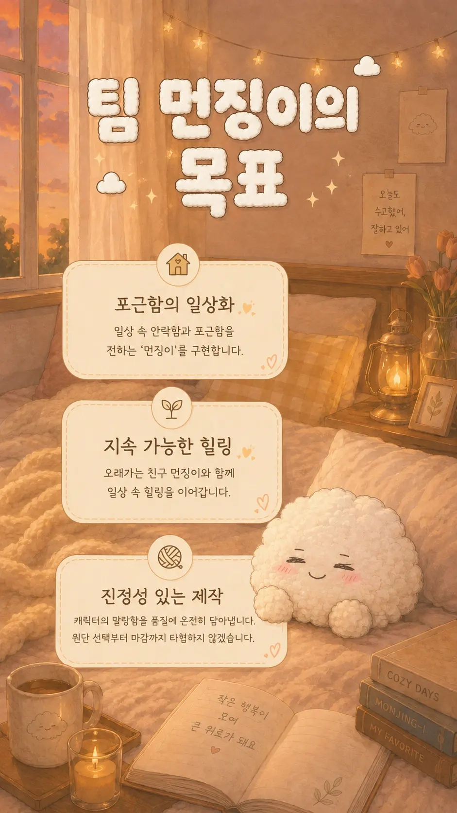 팀 먼징이의 목표
